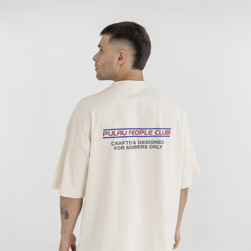 Remera Pulau People Blanco
