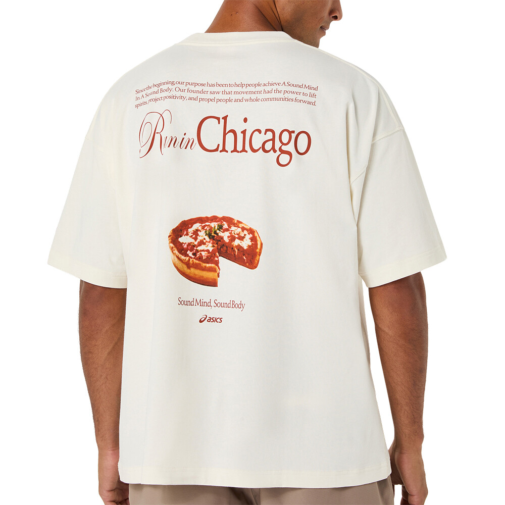 Polo Training Heritage Heavy Cotton Run City Tee Unisex Cream/chicago
