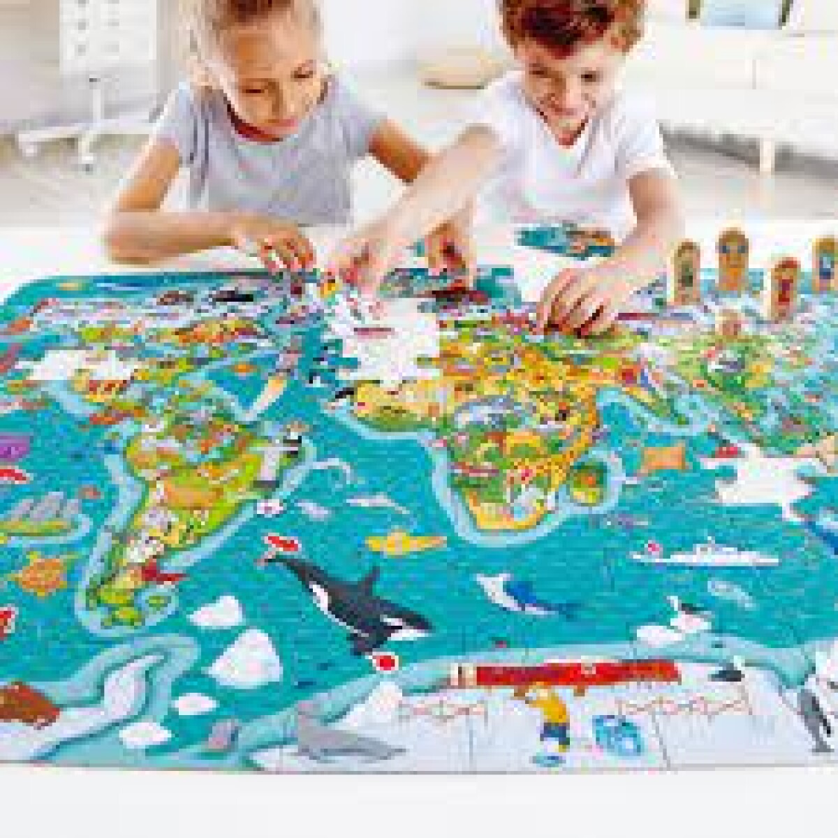 PUZZLE Y JUEGO DE BUSQUEDA 2 EN 1 