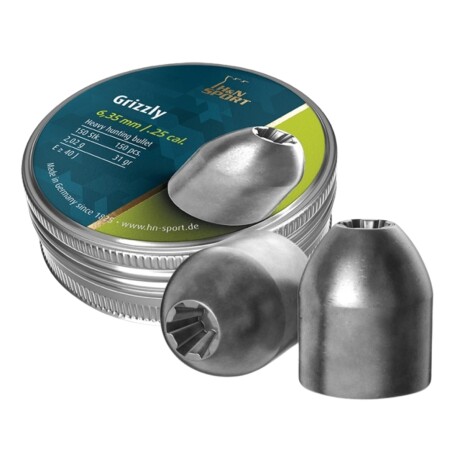 Balin Grizzly 6.35mm 150un 31gr Balin Grizzly 6.35mm 150un 31gr