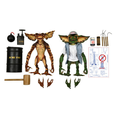 Gremlins 2 - 7" Action Fig - Demolition Gremlin (Pack Doble) Gremlins 2 - 7" Action Fig - Demolition Gremlin (Pack Doble)