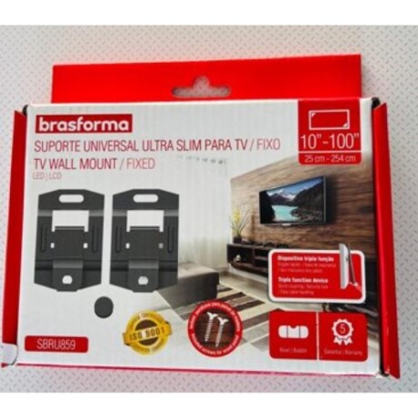 Soporte Led Fijo Brasforma De 10" A 100" Soporte Led Fijo Brasforma De 10" A 100"