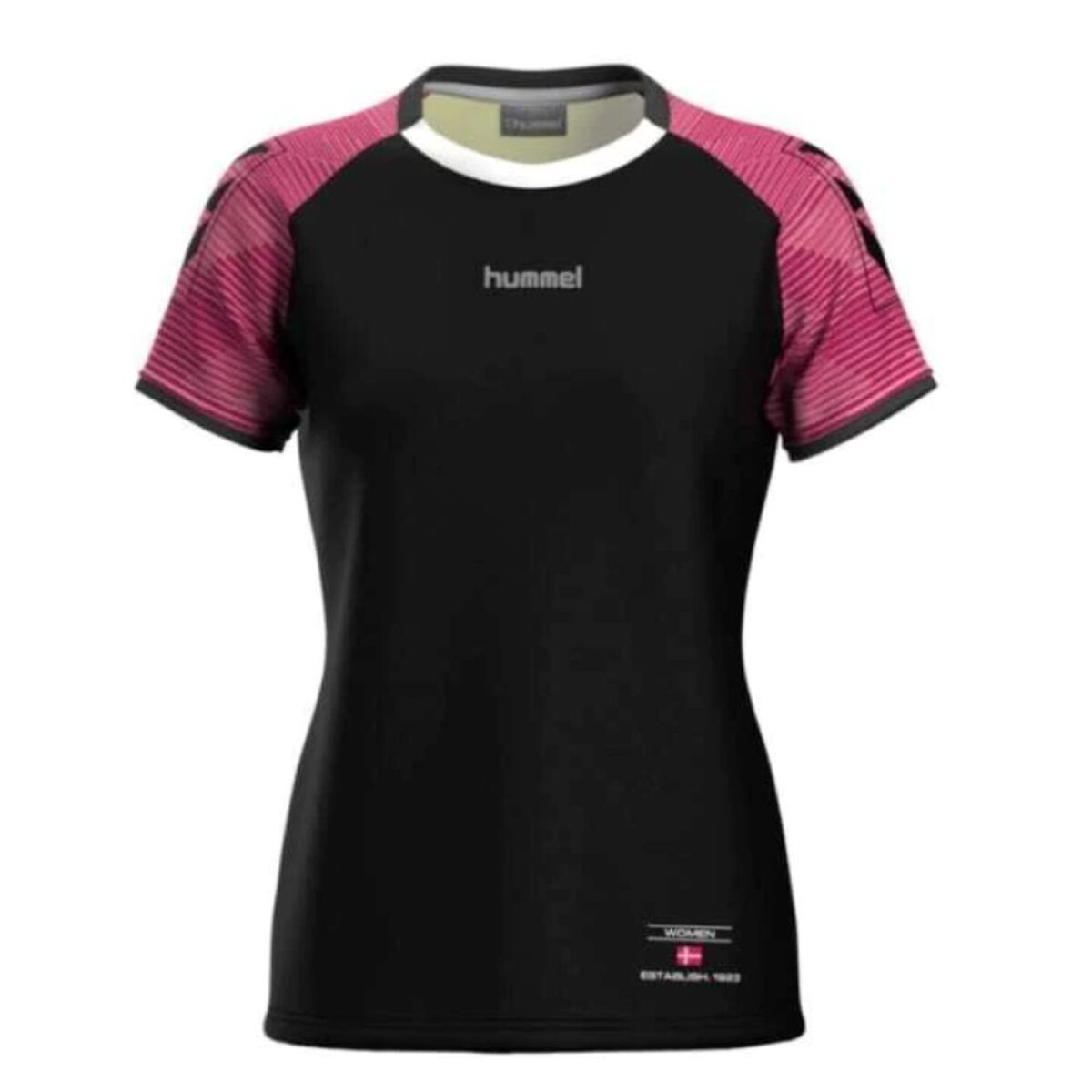 REMERA SUBLIMADA MUJER - SIENA NEGRA 