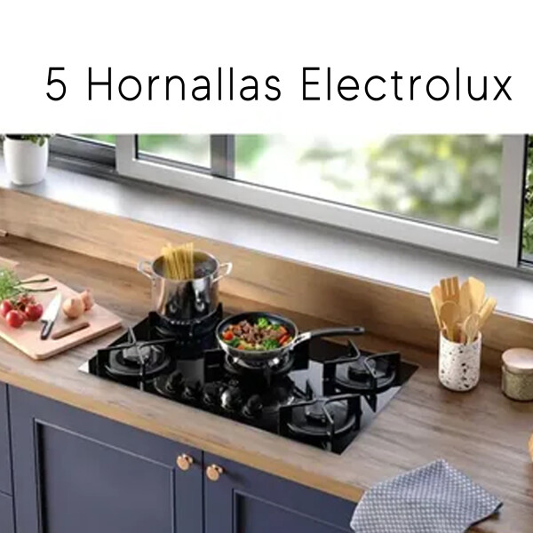 Anafe Electrolux Ke55 5 Hornallas Gran Hornalla Central ANAFE ELECTROLUX 5H KE5GC