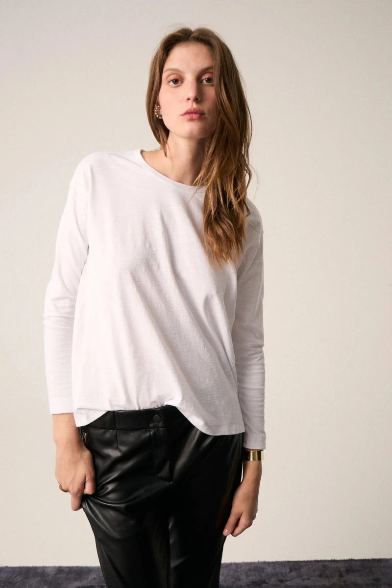 REMERA SOFT Blanco