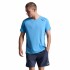 Polo Running Aero Tee Hombre Azure/black Reflective