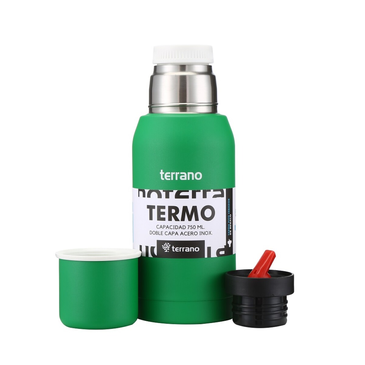 TERMO TERRANO 750ML - VERDE BRASIL 