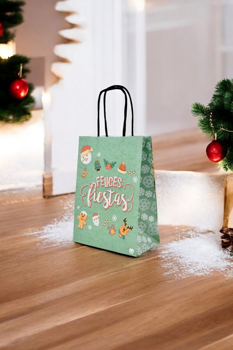 Bolsa fantasia luna 14x08x20 cm - Navidad Snow holiday 