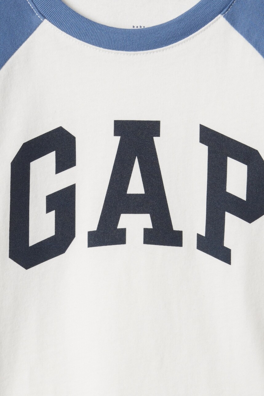 Remera Logo Gap Toddler Niño Bainbridge Blue