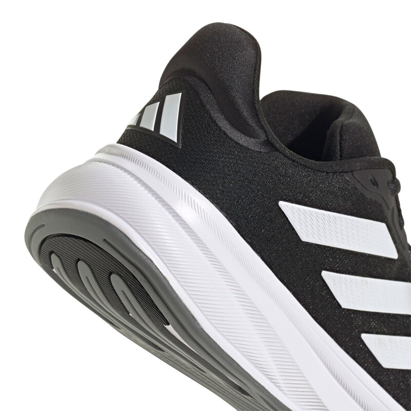 Championes de Hombre Adidas Response Super Negro - Blanco