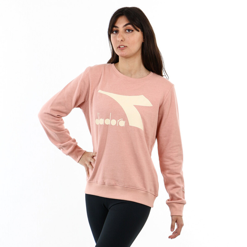 Buzo Algodón Mujer Diadora Rosa Viejo
