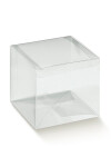 CAJA TRANSPARENTE 12X12X8 cm TRANSPARENTE