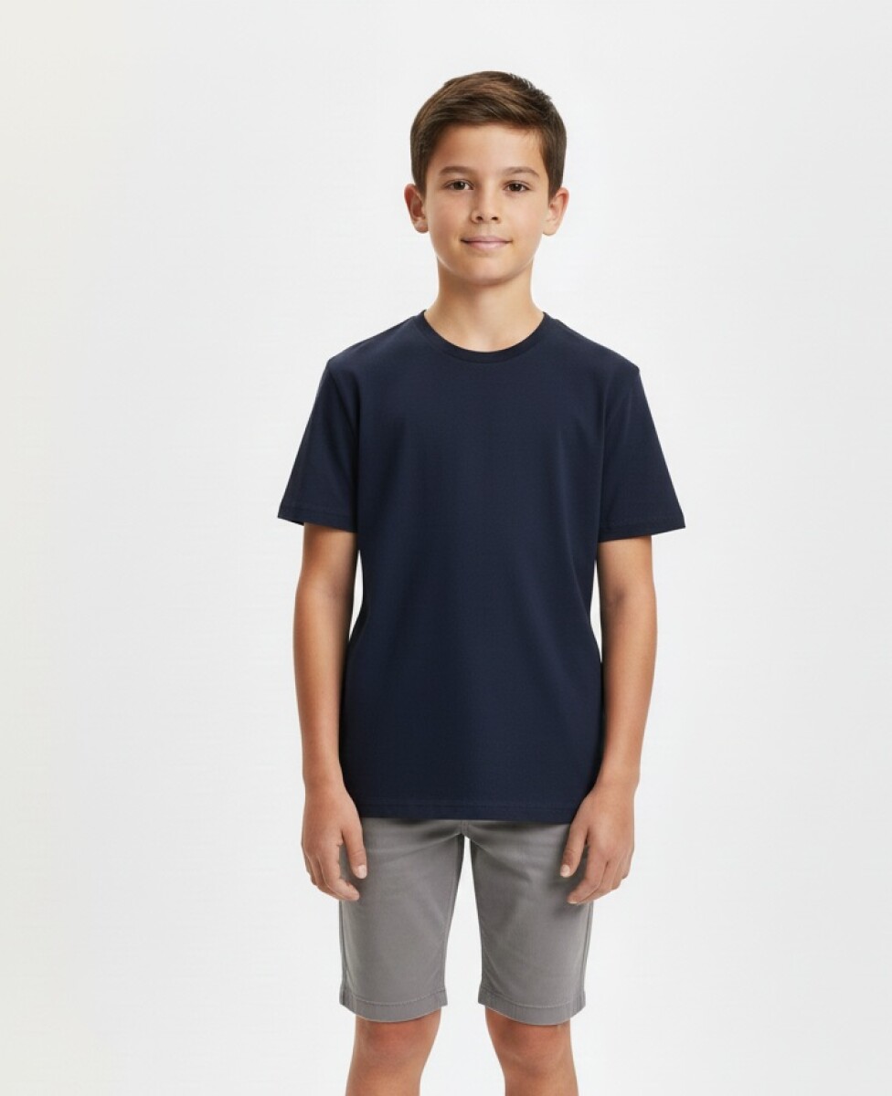 Remera Básica M/C Umbro Niños - 011 