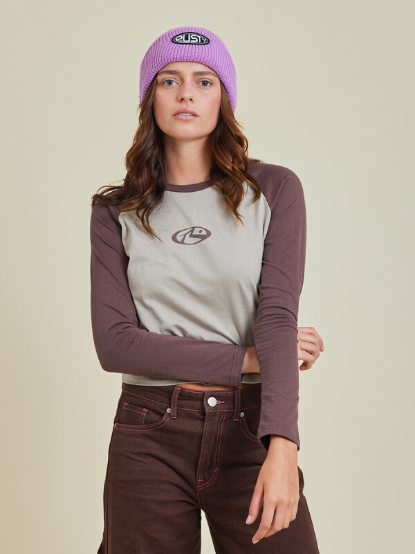 T-SHIRT SAULA RUSTY MarrÓn