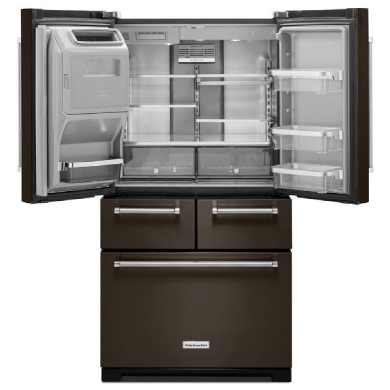 NEVERA 5 PUERTAS KITCHEN-AID, 26 P.C.,DISPENSADOR DE HIELO Y AGUA 001