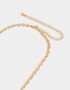 Collares Cortos Con flores Collar Corto Con Flores - Dorado