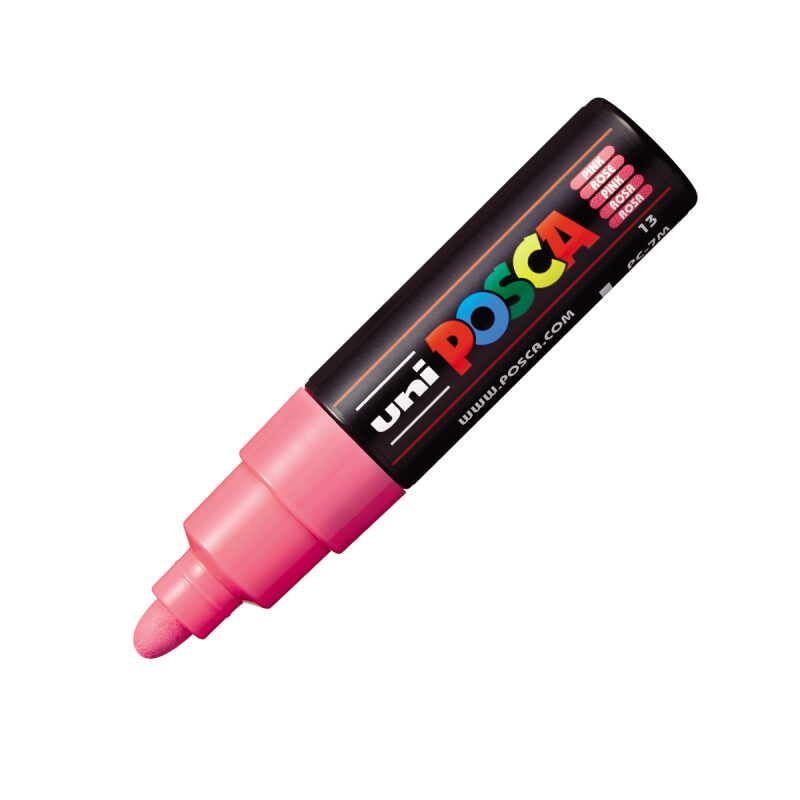 MARCADOR UNI POSCA 5 MM ROSADO MARCADOR UNI POSCA 5 MM ROSADO