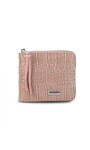 BILLETERA CANDELA CROCO ROSA MAUVE