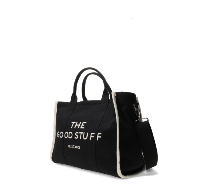 Cartera Miss Carol Voxi Con Estampado Negro