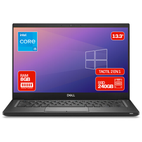 Notebook Dell 7390 I5 8 GB RAM 240GB SSD TACTIL 2 EN 1 13.3" Notebook Dell 7390 I5 8 GB RAM 240GB SSD TACTIL 2 EN 1 13.3"