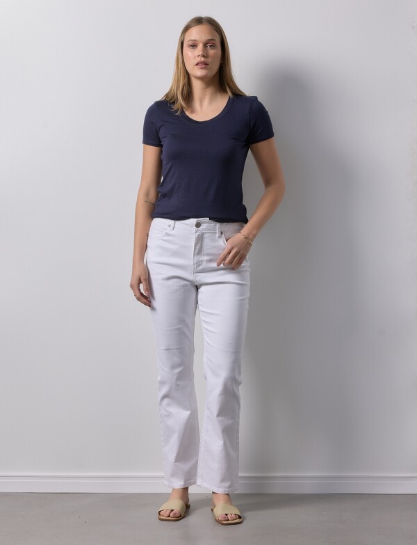 Jean Straight BLANCO