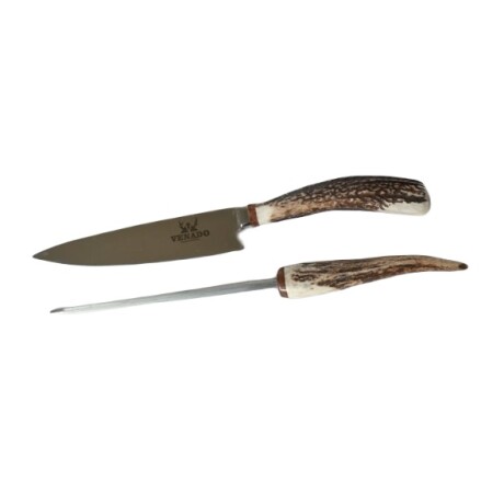 Set Ciervo cuchillo y chaira 15'' - VENADO Set Ciervo cuchillo y chaira 15'' - VENADO