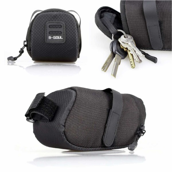 Bolso Compacto Bajo Asiento Para Bicicleta B-Soul Bolso Compacto Bajo Asiento Para Bicicleta B-Soul