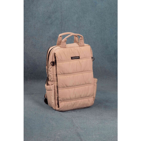 Mochila Capitoneada Petersburgo Crema