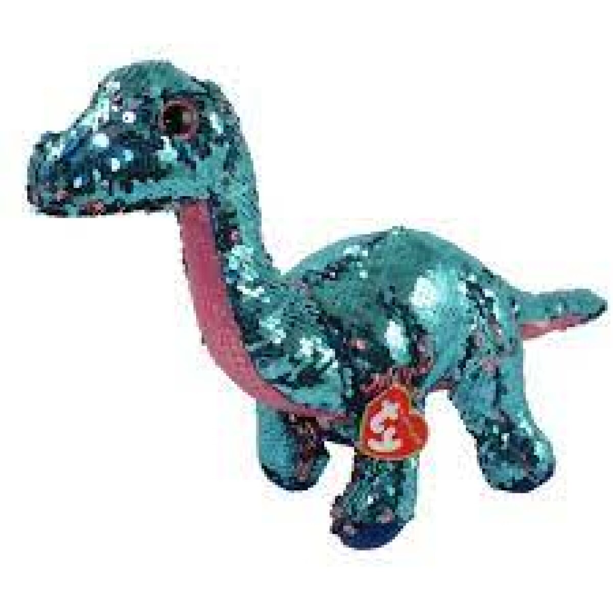 Peluche Ty Dinosaurio Tremor De Lentejuelas 