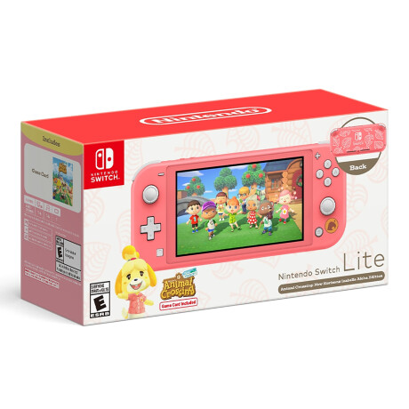 Nintendo - Consola Switch Lite Animal Crossing - 5,5''. Nvidia Tegra. 32GB. Wifi. Bluetooth. Li-ion 001
