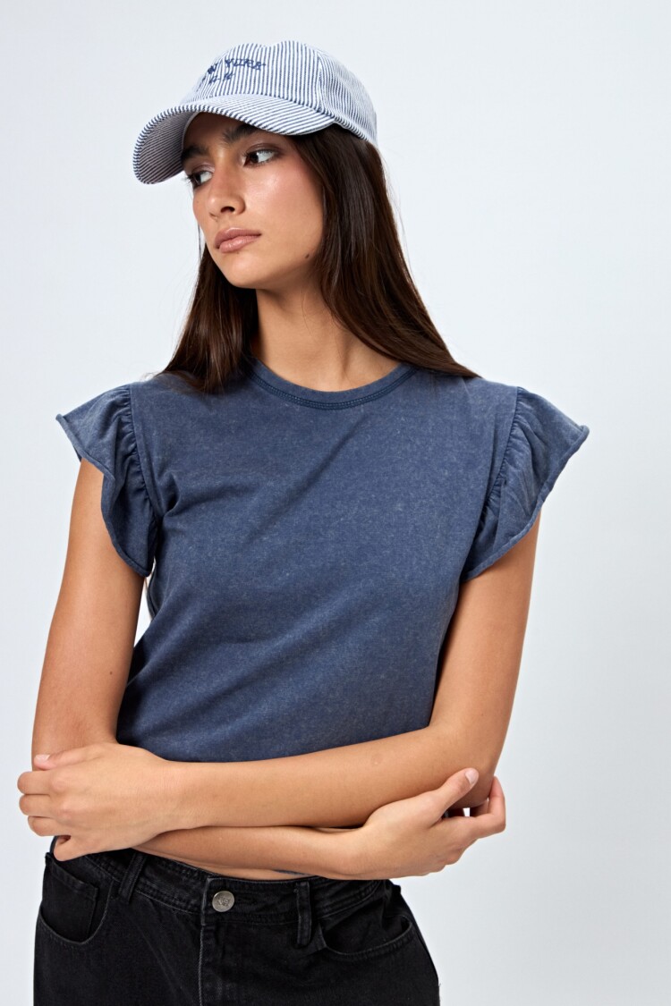 REMERA TIMONA Azul Oscuro