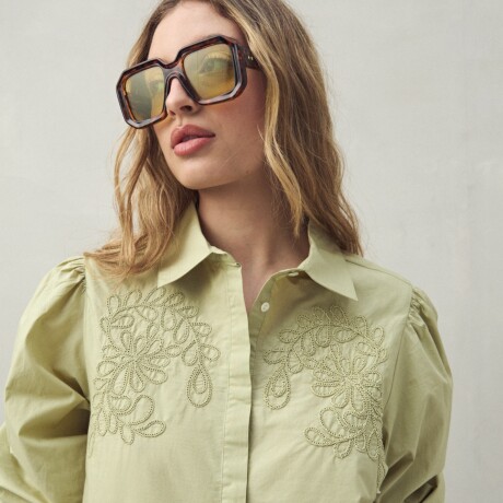 CAMISA CORDEL Verde Oliva