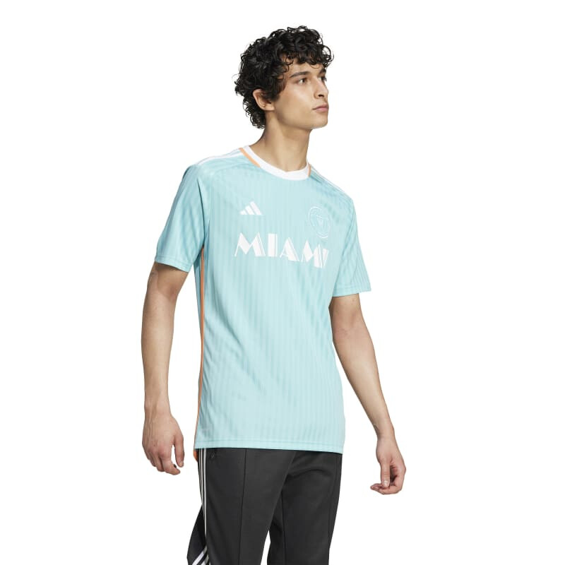 Remera Adidas Inter Miami Messi de Hombre - JE6078 Celeste