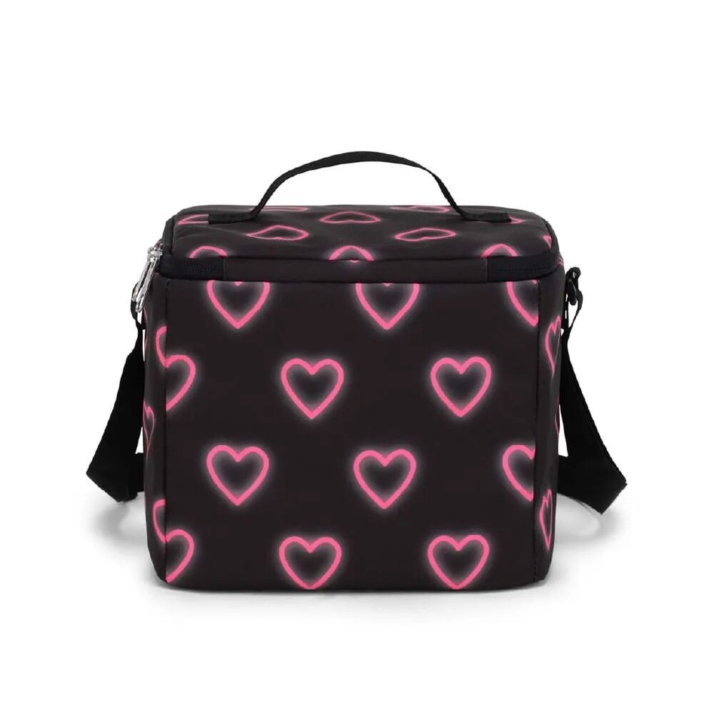 Super Snack Happy Hearts Black
