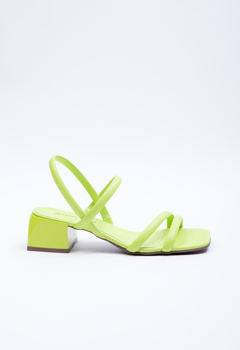 SANDALIA PATRICE - Verde Lima 
