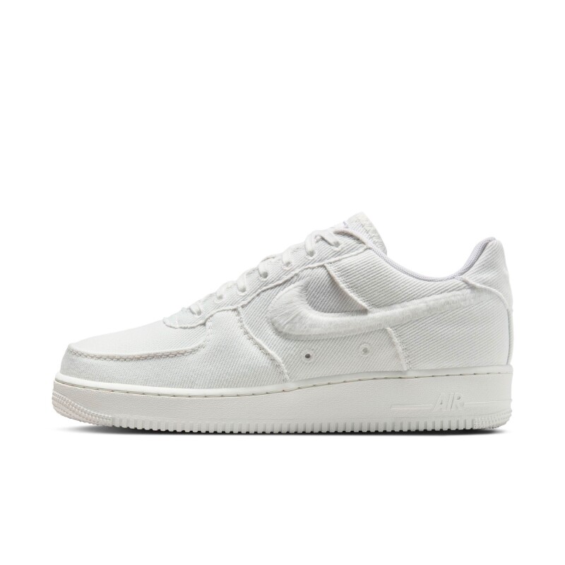 Championes Nike Air Force 1 Bajo Canvas de Hombre Blanco