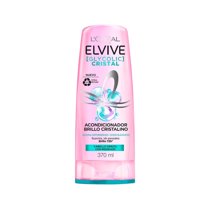 Acondicionador Elvive Glycolic Cristal 370 Ml. Acondicionador Elvive Glycolic Cristal 370 Ml.