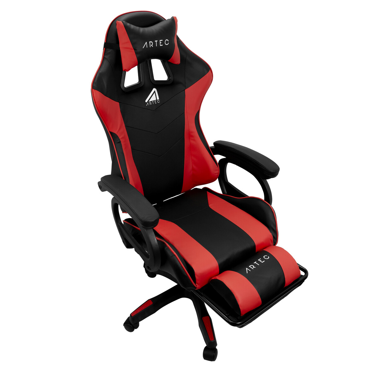 SILLA GAMER GC130 NEGRO & ROJO 