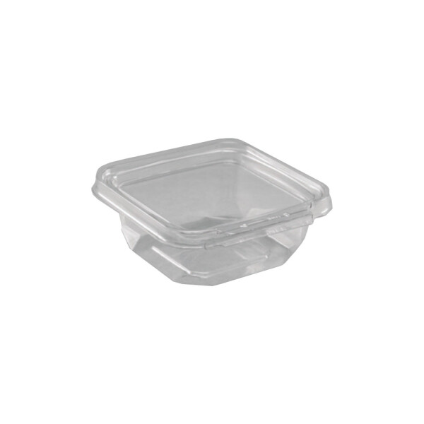 POTE PET CON TAPA LACRE 230 ML 11X4 TRANSPARENTE