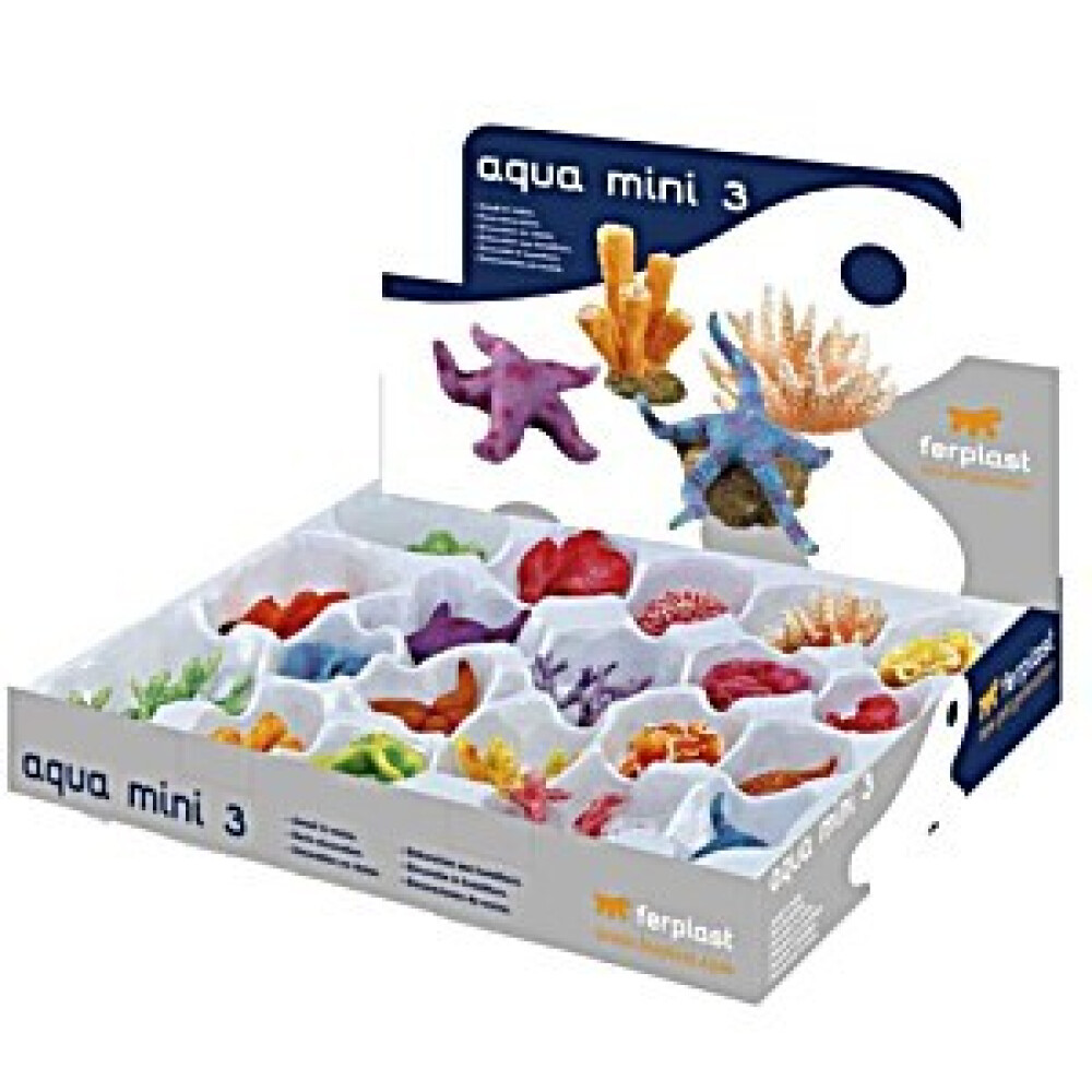 KIT ACCESORIOS ACUARIO FERPLAST AQUAMINI 3 KIT ACCESORIOS ACUARIO FERPLAST AQUAMINI 3