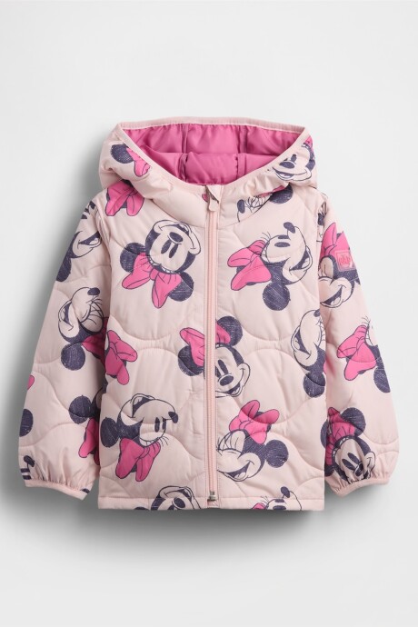 Campera Puffer Disney Toddler Niña Cherry Blossom
