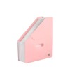 Organizador archivador para papeles colores pastel Rosado