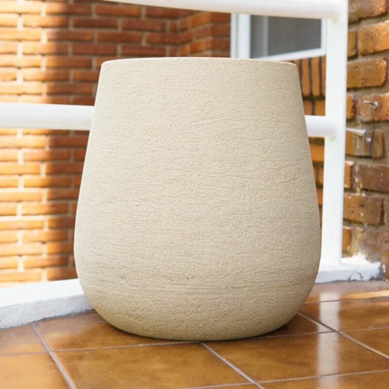 Maceta Plástico Mate 30 Arena