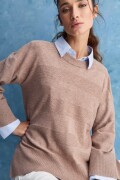 SWEATER WILLY Tostado