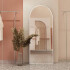 Espejo Arco De Pie Cuerpo Entero Fm05 150 X 40 Cm ESPEJO DE PIE FM05 40X150 BLANCO