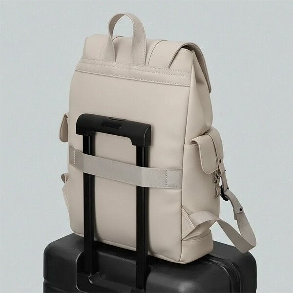 Mochila Gaston Luga Splash 2.0 Laptop Notebook Hasta 16" Color Beige