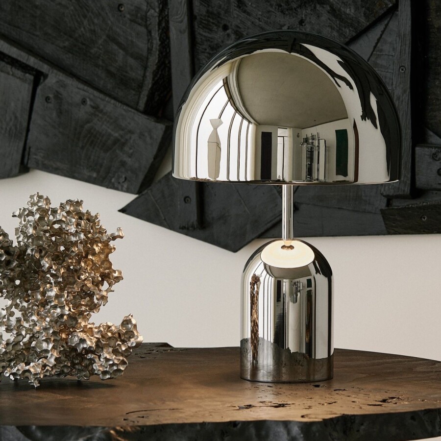 Luminaria de Mesa Bell Silver