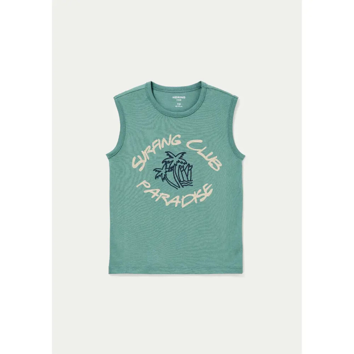 CAMISETA REGATA MASC - VERDE MEDIO 