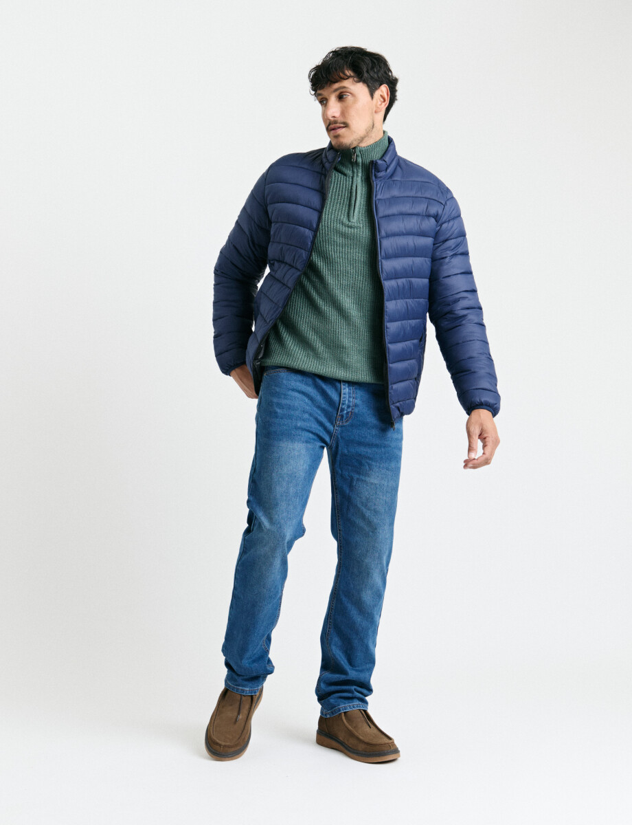CAMPERA HARRINGTON URBAN - Azul Oscuro 