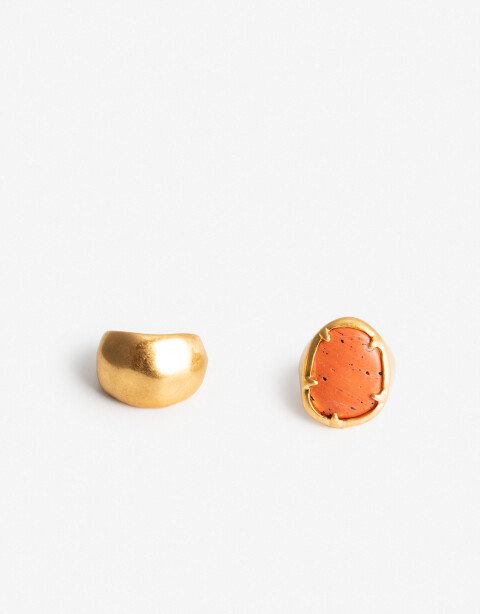Sets Anillos Piedra Sets De Anillos Piedra - Rojo Cereza
